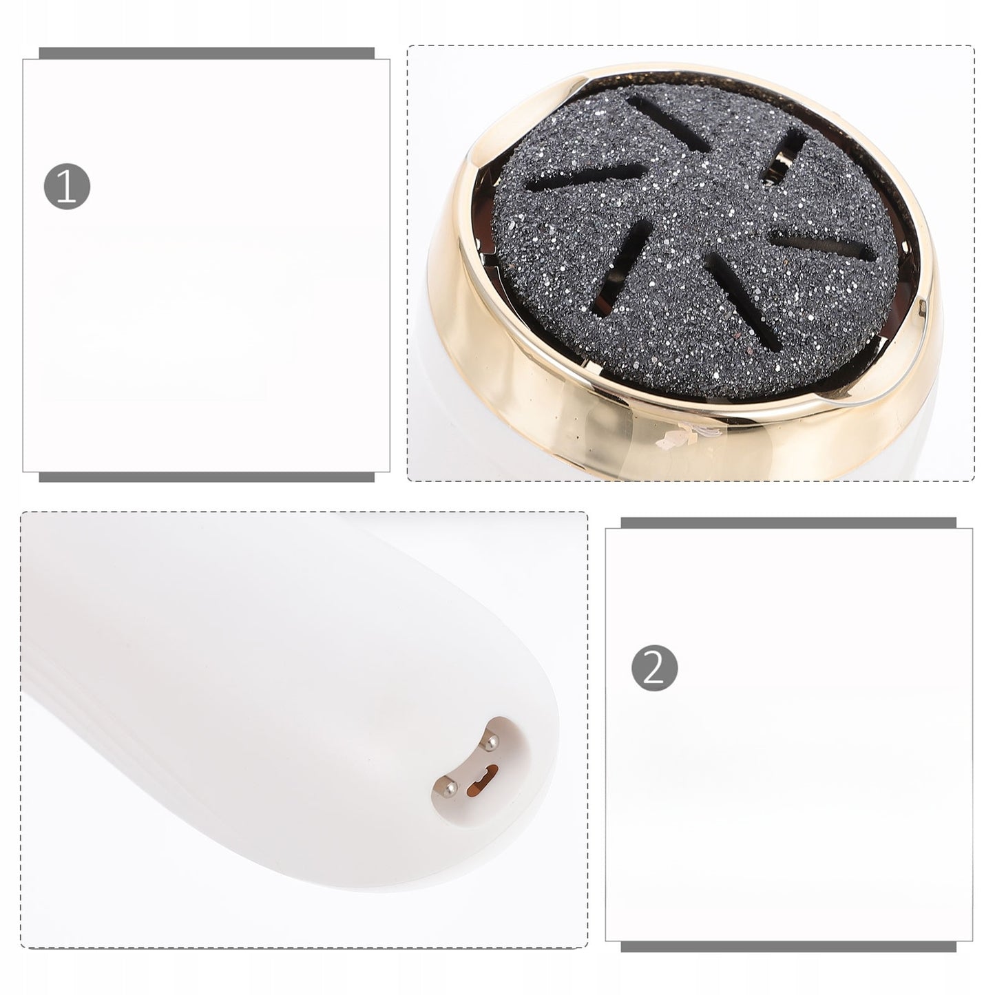 ELEKTRINĖ KOJŲ PEDIKŪRO MAŠINĖLĖ ŠLIFAVIMUI SU ŠVITRINIU POPIERIUMI