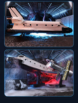 Statybiniai blokeliai CaDA NASA modelis KOSMINĖ ŠAUDYKLĖ DISCOVERY SPACE SHUTTLE 1827 elementai.