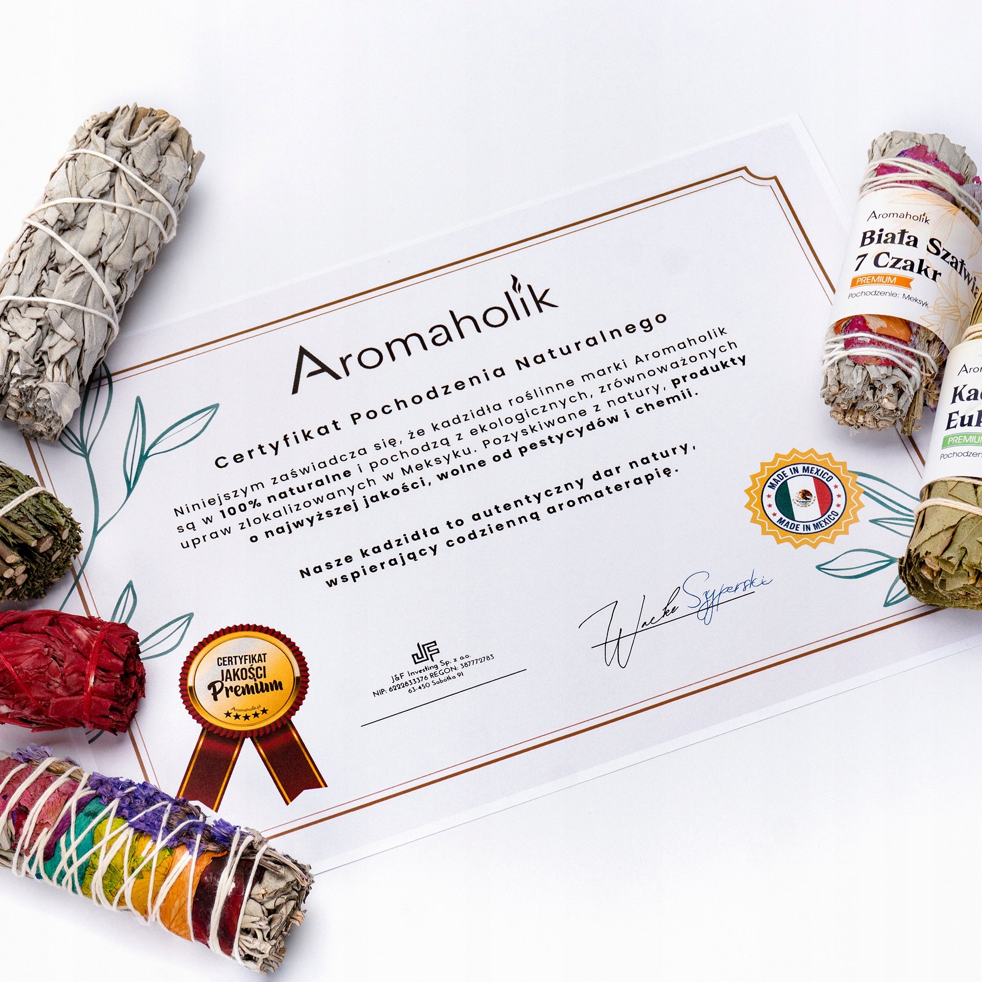 Originalus Palo Santo rinkinys + Baltoji šalavija Natūralūs smilkalai