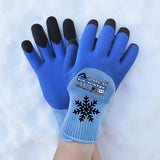 12 POR Darbo Apsauginės Darbinės Pirštinės Žieminės Šiltintos Storio Arhem Winter 9