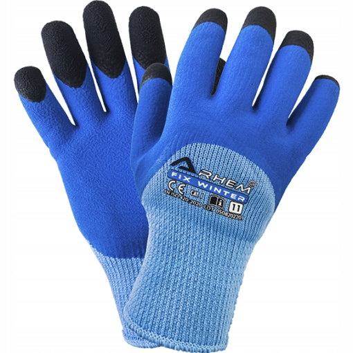 12 POR Darbo Apsauginės Darbinės Pirštinės Žieminės Šiltintos Storio Arhem Winter 9
