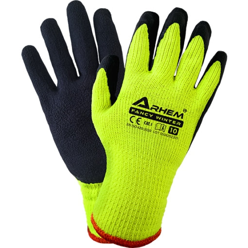 12 POR Šildomos Darbinės Pirštinės Apsauginės BHP Žieminės Arhem Fancy Winter 10