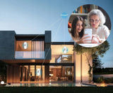 TERMOMETRAS HIGROMETRAS DRĖGMĖS TEMPERATŪROS JUTIKLIS SMART LIFE ALEXA WIFI TUYA