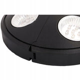 LED lempa sodiniam skėčiui su dvipusiu šviesos šaltiniu, maitinama baterijomis