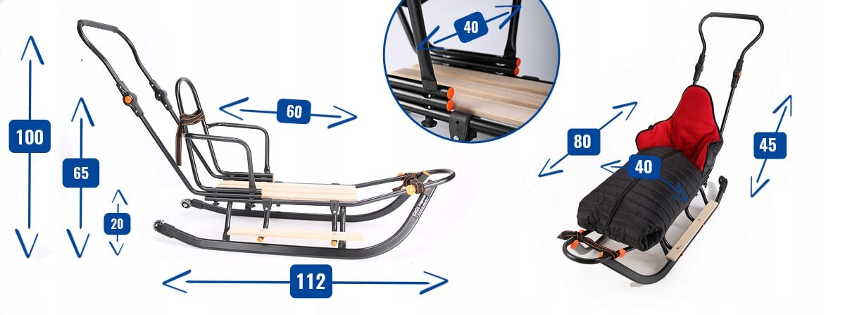 Vaikiškos rogės FULL, Šilta miegmaišio! stumdukas, atlošas, kojų atramos, ratukai + mova