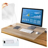 Apsauginė PVC plėvelė darbalaukiui, stalui, 160x90, storas, permatomas