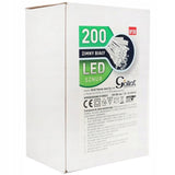 200 LED Šalta Balta Vidinės Kalėdinės Šventinės Lemputės Dekoracijos