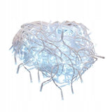 200 LED Šalta Balta Vidinės Kalėdinės Šventinės Lemputės Dekoracijos