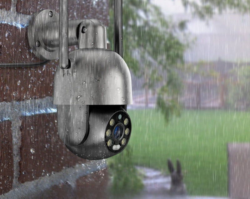 Lauko "WiFi" IP kamera 8MPx 4K SIGNALIZACIJA