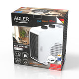 2x Termoventiliatorius elektrinis šildytuvas 2000W pastatomas ant grindų + MINI