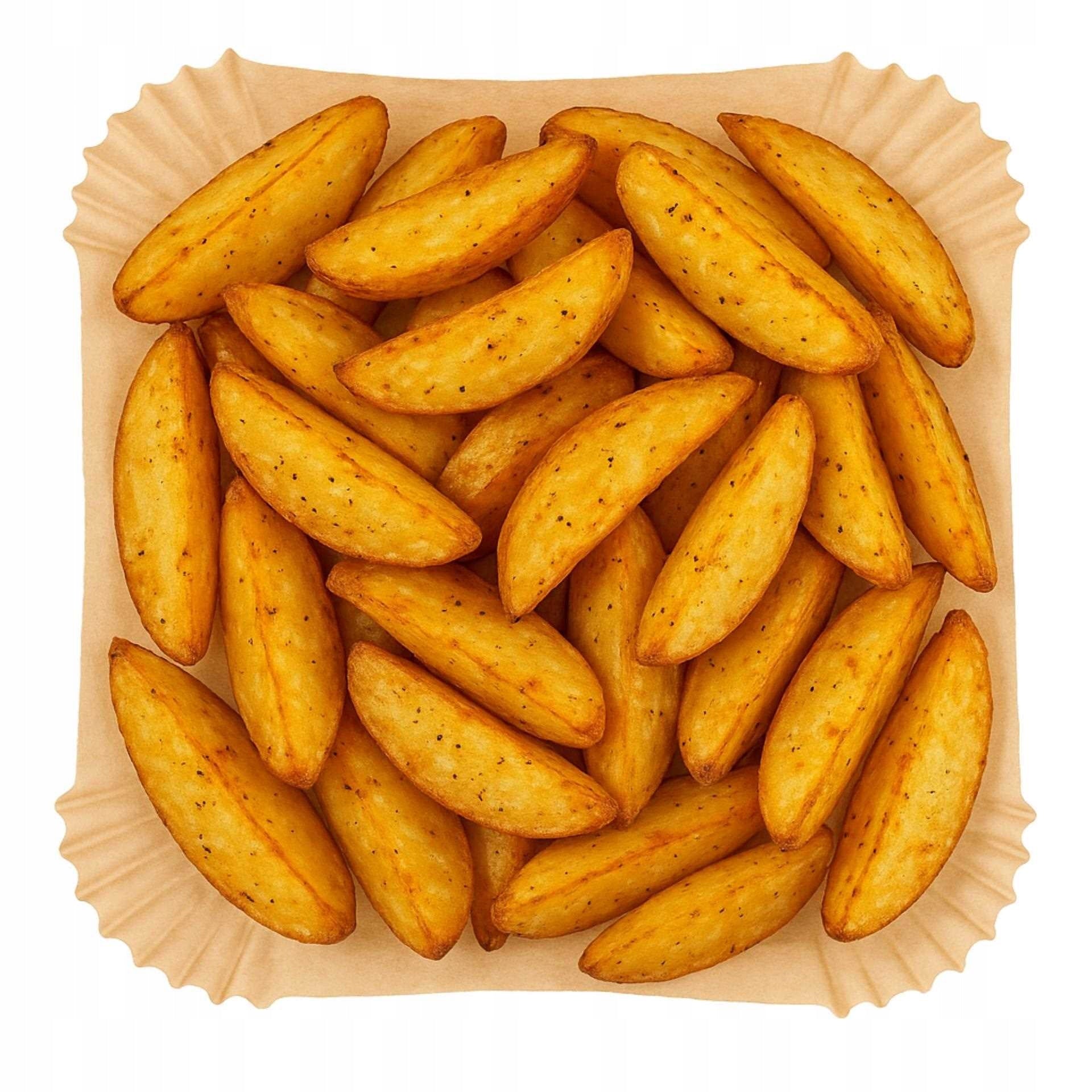 300x Įdėklas AIR FRYER Popieriniai įdėklai bežadžiam skrudintuvui