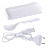 Pietų dėžutė su termo taše, maisto konteineris su šildymo funkcija, 800 ml