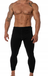 3x Šildomos medvilninės kelnės vyriškos termo apatinės kelnės šiltos L