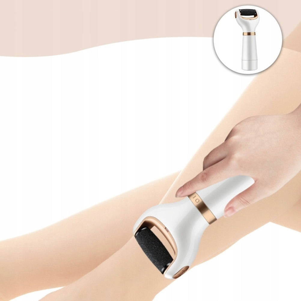 ELEKTRINIS PURENAMASIS KOJOMS BALTAS DEIMANTINIS PRAKTIŠKAS PEDIKIŪRAS