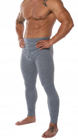 3x Šildomos medvilninės kelnės vyriškos termo apatinės kelnės šiltos L