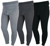 3x Šildomos medvilninės kelnės vyriškos termo apatinės kelnės šiltos L