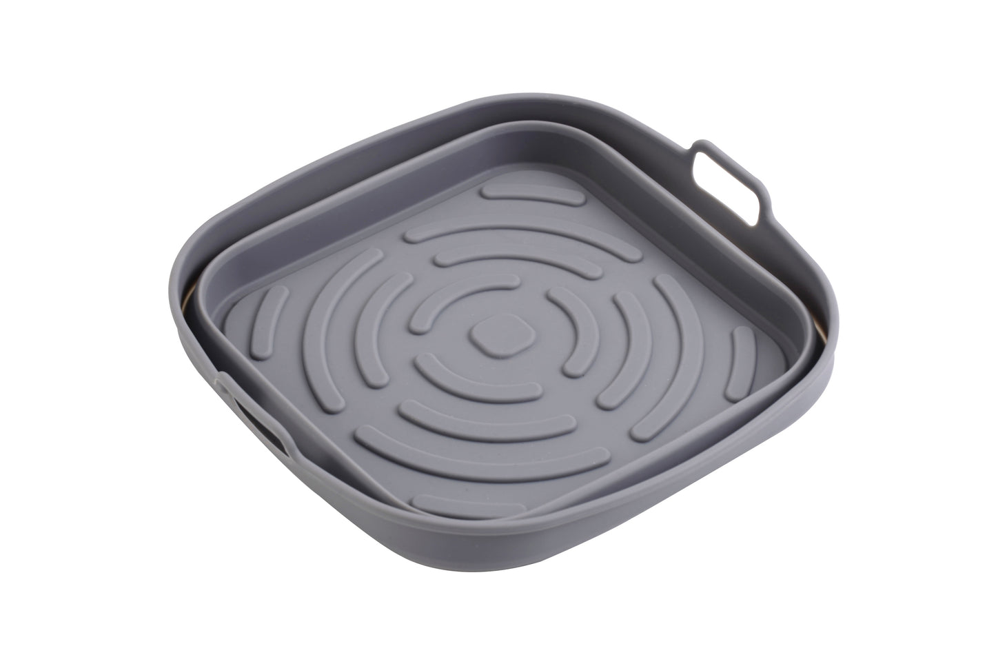 3 vnt. silikoninis įdėklas/forma skirta "Air Fryer" gruzdintuvei, daugkartinio naudojimo kepimo forma