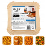 400x AIR FRYER ĮRANKALIS Popieriniai įdėklai belaidės keptuvės