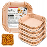 400x AIR FRYER ĮRANKALIS Popieriniai įdėklai belaidės keptuvės