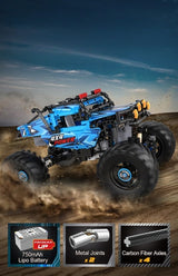 CaDA NUOTOLIU VALDOMAS MONSTER TRUCK KONSTRUKTORIUS 699 EL.