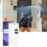 DURŲ SKAMBUTIS SU KAMERA WIFI SMART NUOTOLINIO STEBĖJIMO IP65