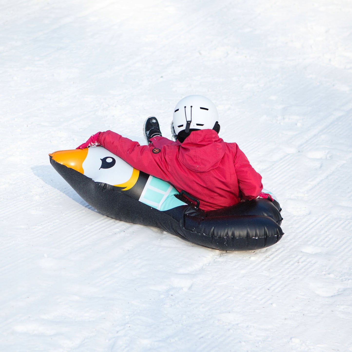 Pripučiama rogutė sniego rogutė pingvinas METEOR PVC 120x110x23 su rankenomis