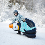 Pripučiama rogutė sniego rogutė pingvinas METEOR PVC 120x110x23 su rankenomis