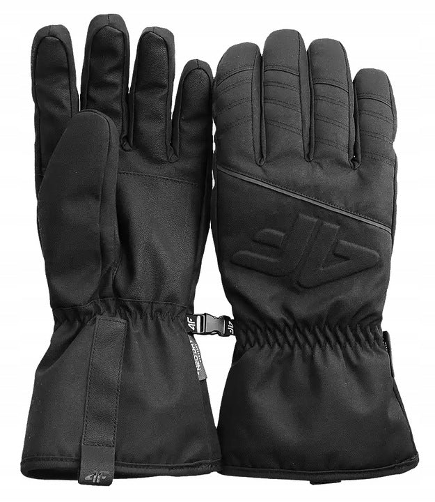 4F Vyriškos Žiemos Slidinėjimo Pirštinės Su Pašiltinimu AFGLM149 > XL