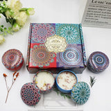 4x Sojų dekoratyvinė žvakė dovana mamai, močiutei, moteriai, Valentino dienai Scented Candle