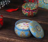 4x Sojų dekoratyvinė žvakė dovana mamai, močiutei, moteriai, Valentino dienai Scented Candle