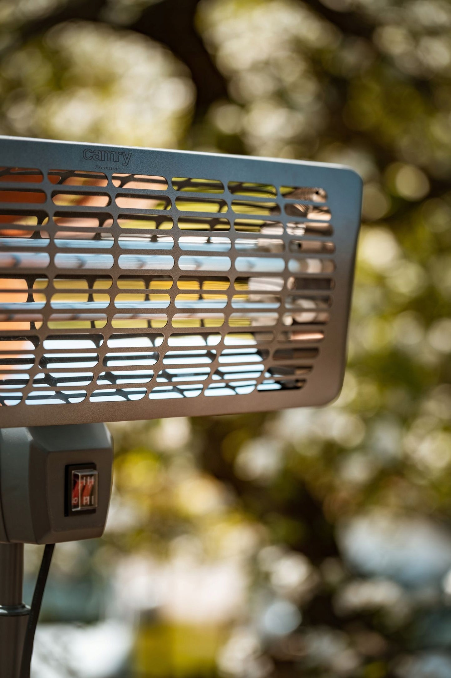 Stojantis šildytuvas IP24 terasai, pavėsinei, balkonui Camry CR 7737 202cm 2000W