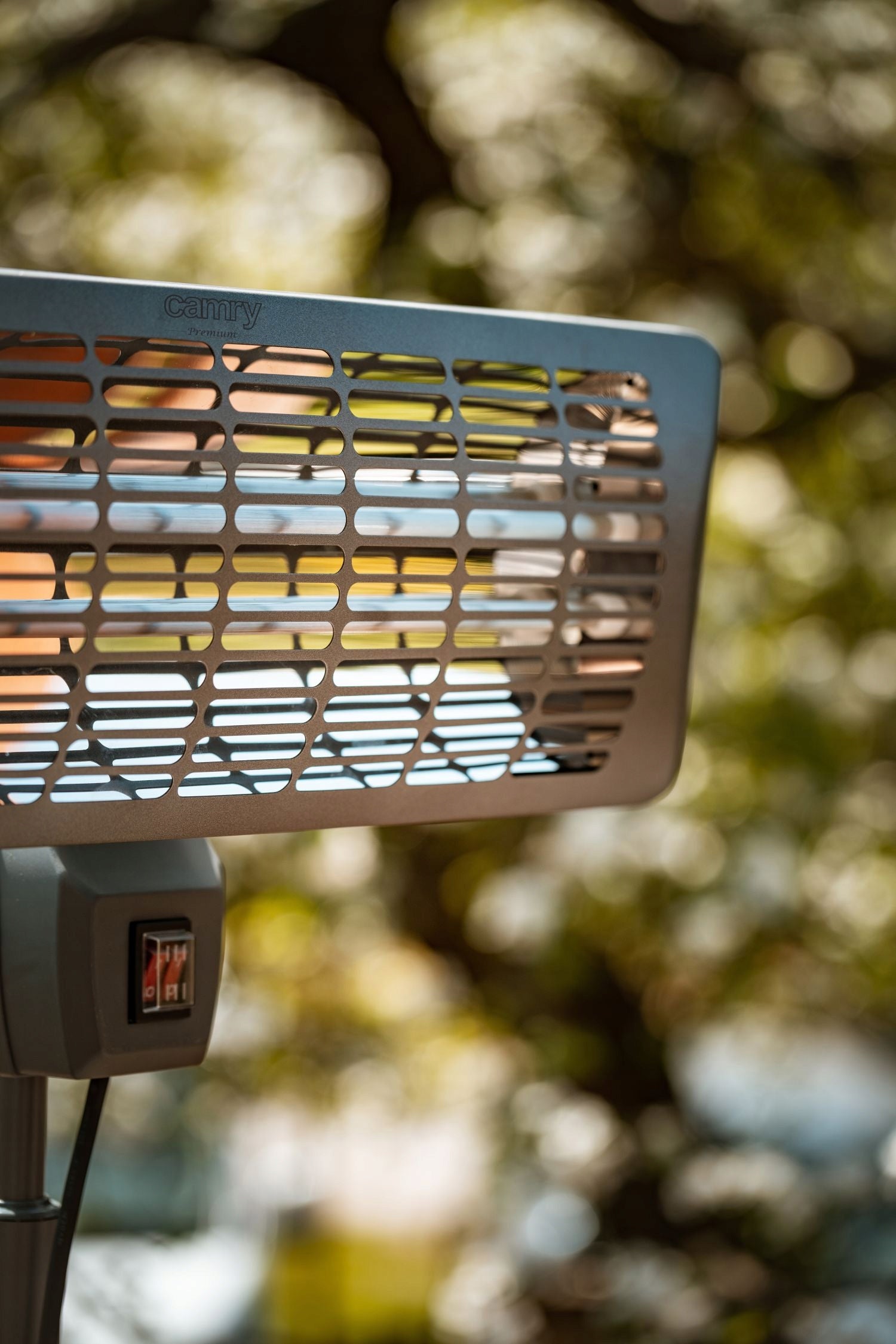 Stojantis šildytuvas IP24 terasai, pavėsinei, balkonui Camry CR 7737 202cm 2000W