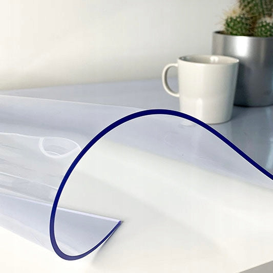 Apsauginė PVC plėvelė darbalaukiui, stalui, 160x90, storas, permatomas