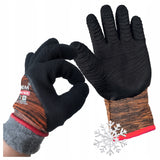 6 POR Darbo Pirštinės Apsauginės Šildytos Žiemos Storos Arhem Tiger Winter 9