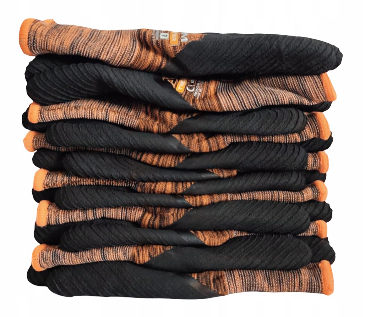 6 POR Darbo Pirštinės Apsauginės Šildytos Žiemos Storos Arhem Tiger Winter 9