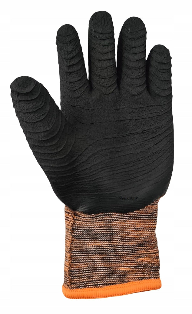 6 POR Darbo Pirštinės Apsauginės Šildytos Žiemos Storos Arhem Tiger Winter 9
