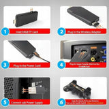 Retro konsolė 20 000 žaidimų, TV žaidimas, 2 belaidžiai valdymo pulteliai, HDMI, 64GB