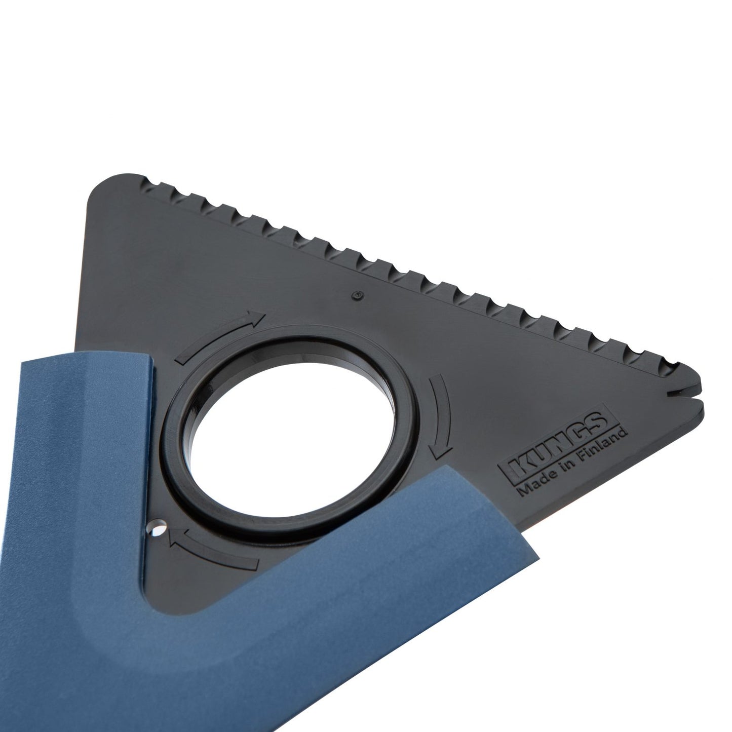 Sniegovalys su ledo grandikliu 52 cm 2-in-1 Kungs Max-is