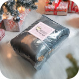 KOC BLUZA Oversize Šilta Stora KOCOBLUZA 2 viename XXL ŠOPAI+KOJINĖS Bluzo Koc