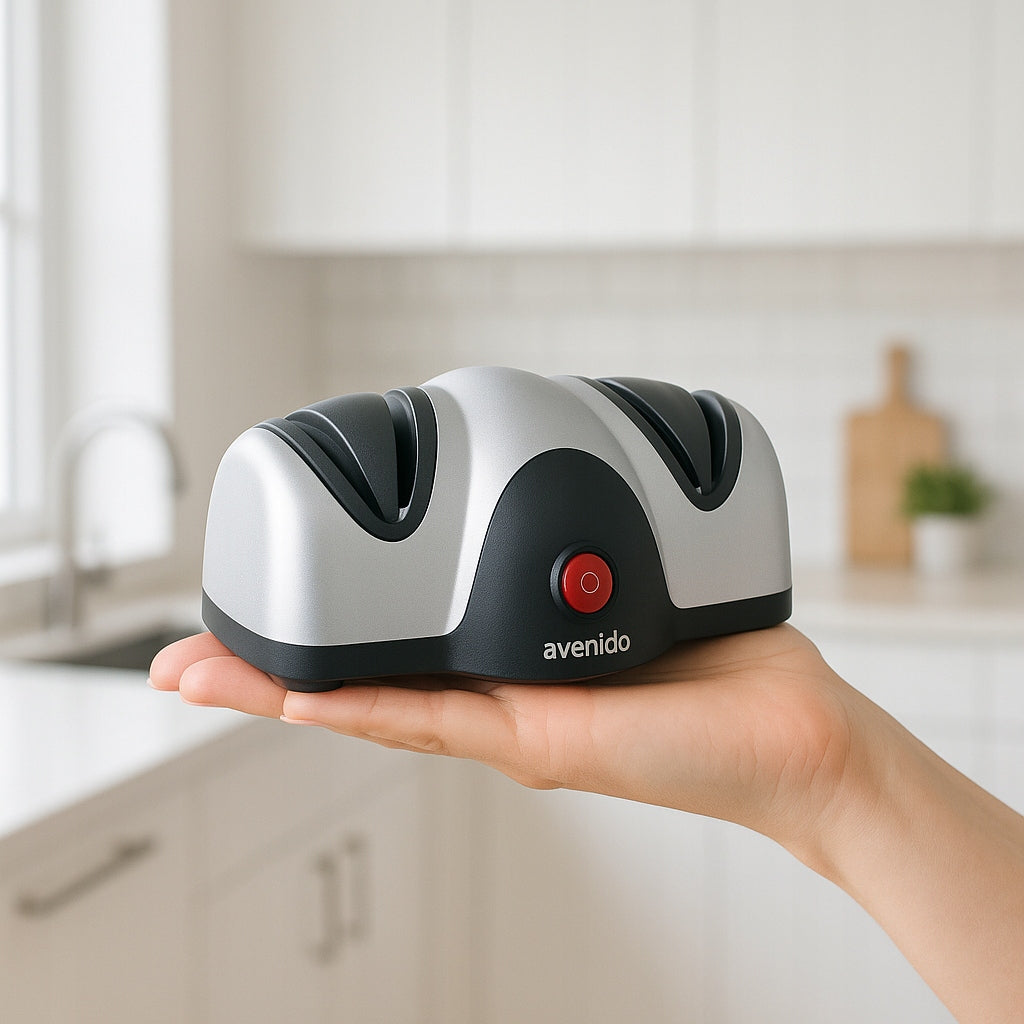 Elektrinis plieninių peilių galąstuvas avenido 40W, modelis AV4529