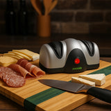 Elektrinis peilių galąstuvas namams ir sodui, 2 pakopų virtuvės reikmenys