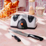 Elektrinis peilių galąstuvas namams ir sodui, 2 pakopų virtuvės reikmenys