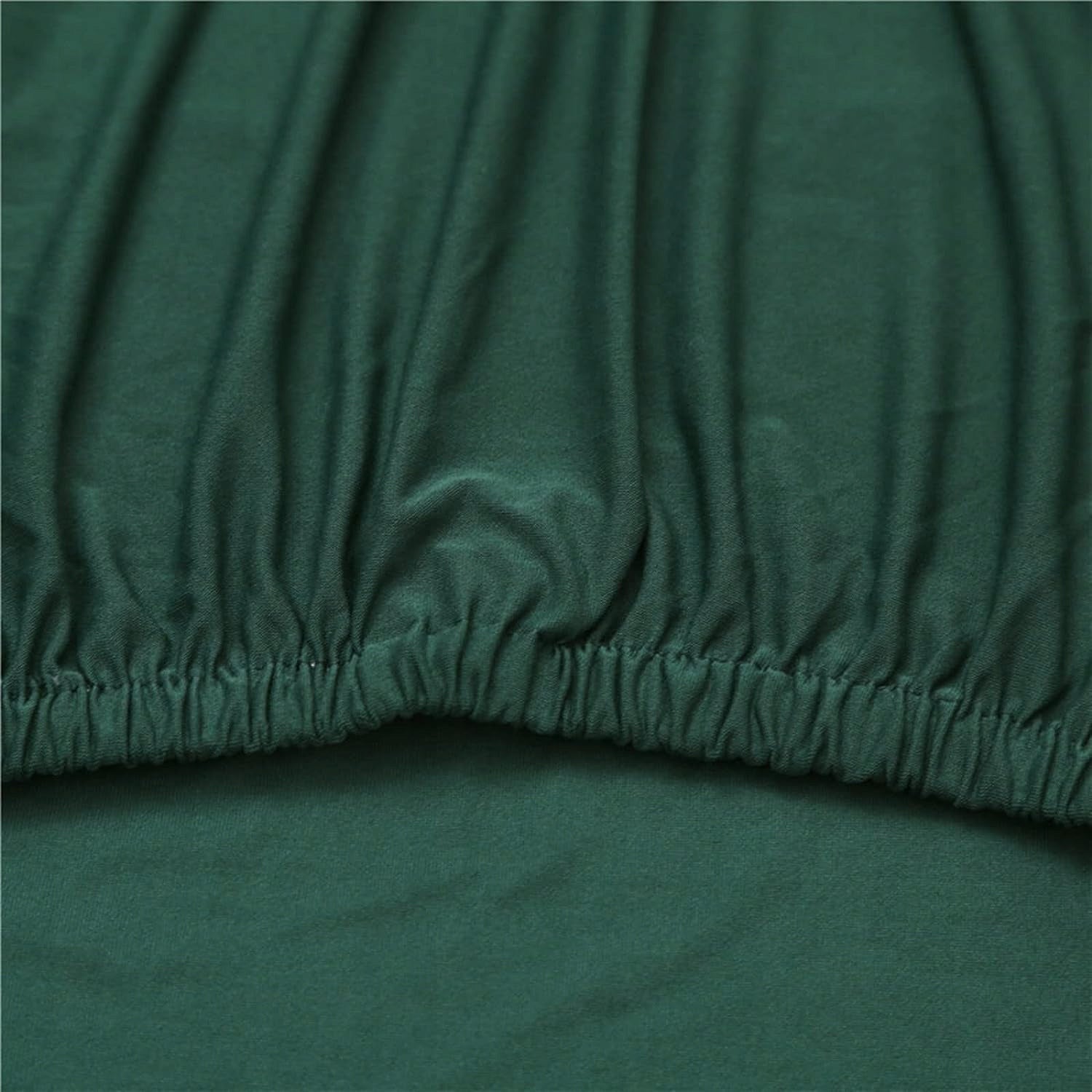 6 VNT. universalios, elastingos, kreminės spalvos kėdžių užvalkalai