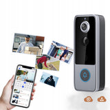 DURŲ SKAMBUTIS SU KAMERA WIFI SMART NUOTOLINIO STEBĖJIMO IP65