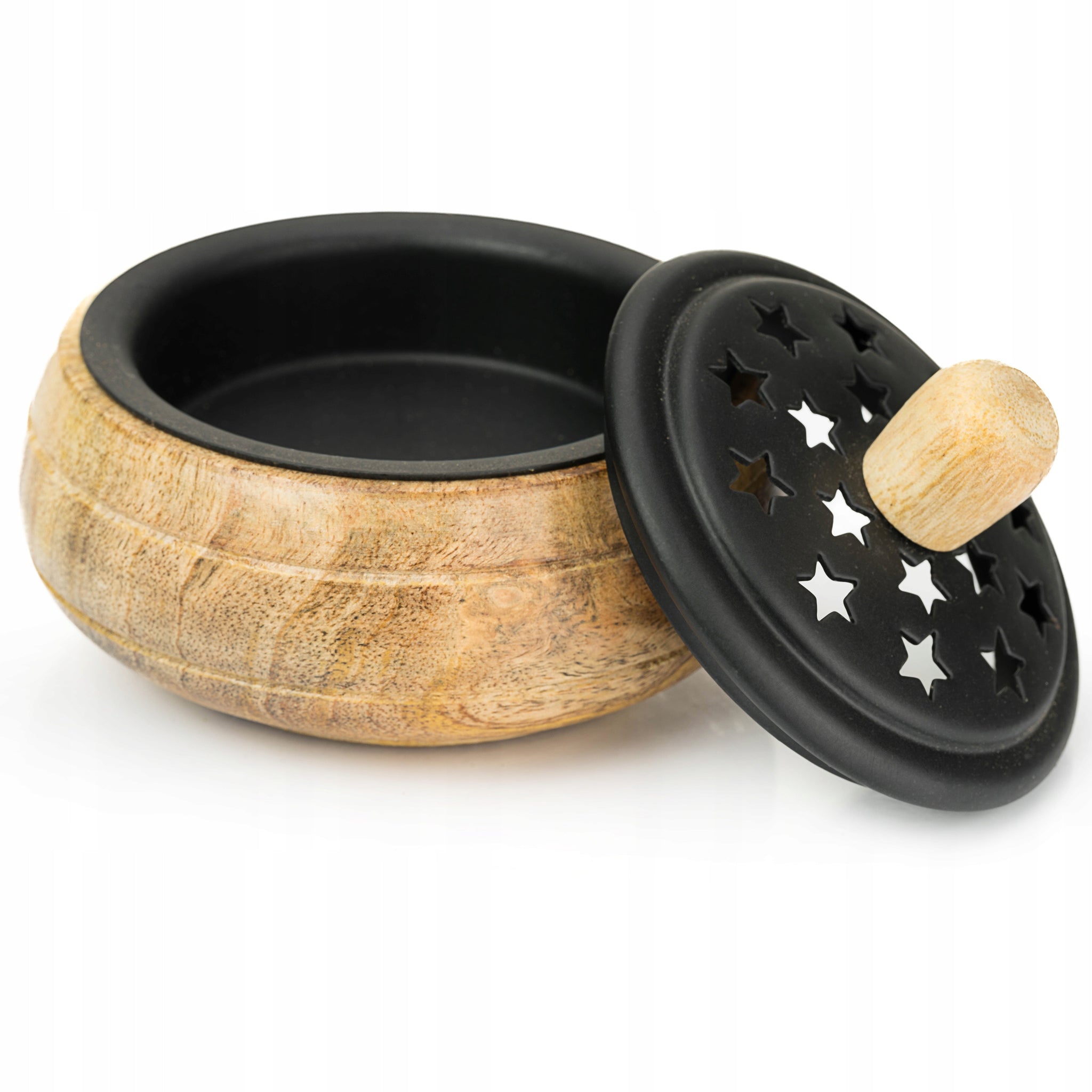 Mango medieninė smilkalinė su geležies intalu