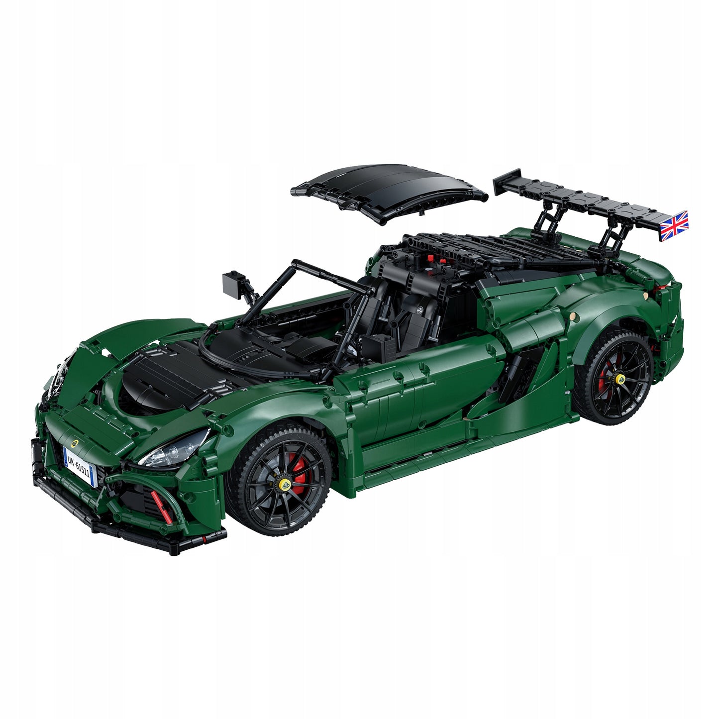 Statybiniai blokeliai CADA rinkinys LOTUS EXIGE CUP 430 1:8 automobilis 54 cm 3730 elementų