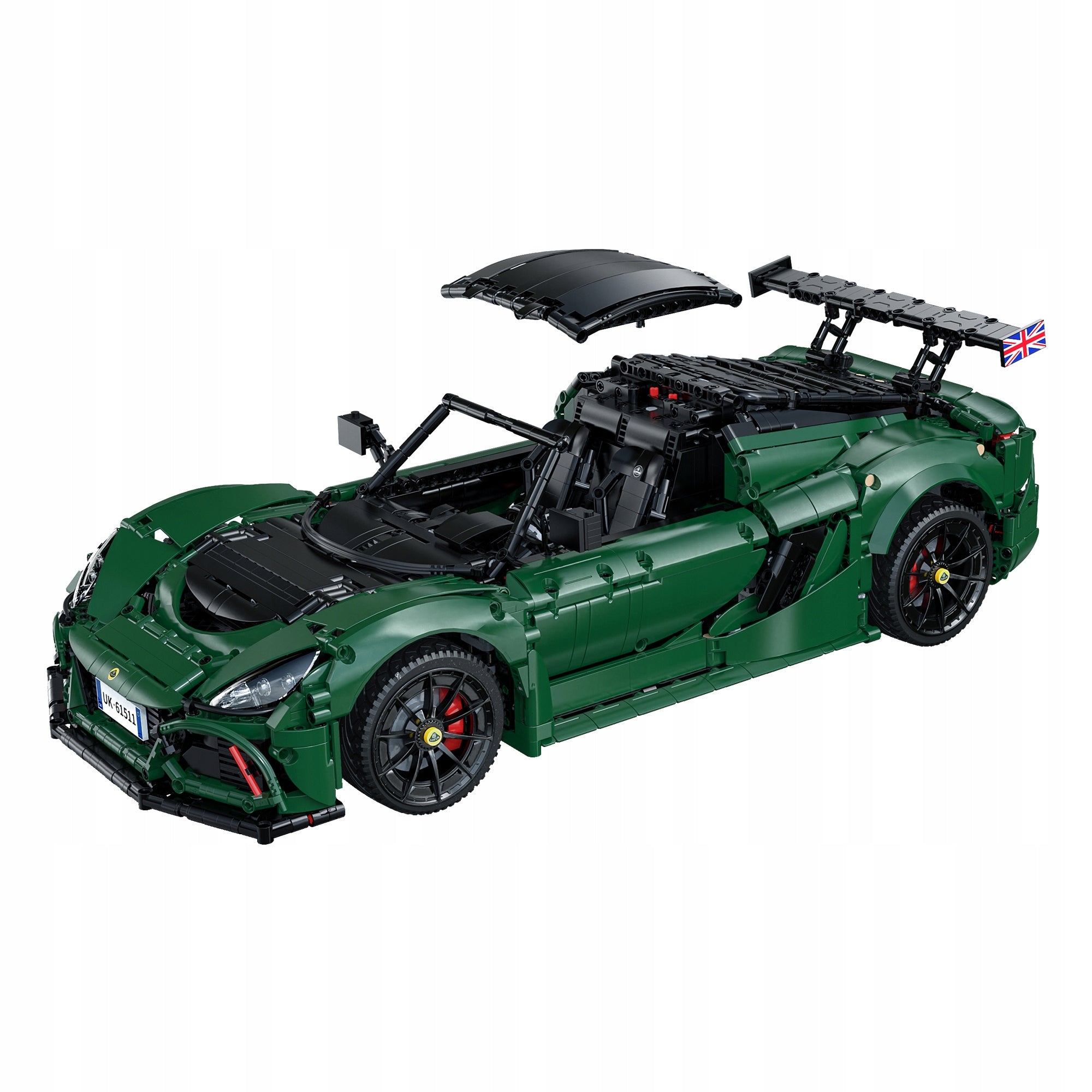 Statybiniai blokeliai CADA rinkinys LOTUS EXIGE CUP 430 1:8 automobilis 54 cm 3730 elementų