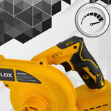 AKUMULIATORINIS SODININKYSTĖS LAPŲ PŪTIKIŲ SIURBLYS, SKIRTAS DEWALT BATERIJOMS