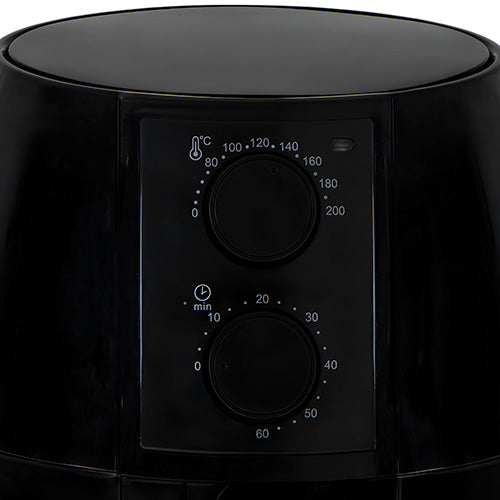 Oro Gruzdintuvė "Air Fryer" "Be be riebalų" 2,5L 1600W, Temperatūros reguliavimas 80-200°C