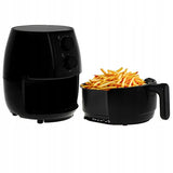 Oro Gruzdintuvė "Air Fryer" "Be be riebalų" 2,5L 1600W, Temperatūros reguliavimas 80-200°C